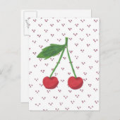 さくらんぼ2 ポストカード (正面/裏面)
