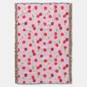 さくらんぼ3 スローブランケット (正面縦)