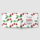 さくらんぼ50thバースデーパーティーゲストブック ゲストブック (全面)