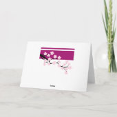 さくらんぼ | お祝いカード カード (裏面)