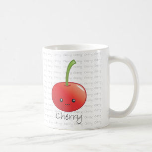 さくらんぼ-さくらんぼ コーヒーマグカップ