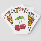 「さくらんぼ」 -さくらんぼ・トランプ上のつる植物 トランプ (裏面)