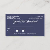 さくらんぼ |アポイントメントカード 予約カード (裏面)