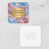 さくらんぼ |イベントプランナー スクエア名刺 (正面/裏面)