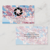 さくらんぼ | カメラレンズアイコン 名刺 (正面/裏面)