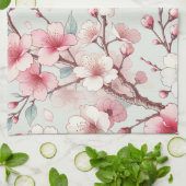 さくらんぼ キッチンタオル (折り畳み)