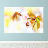 さくらんぼ キャンバスプリント (インサイチュ (ウッドフロア))