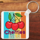さくらんぼ キーホルダー (裏面)