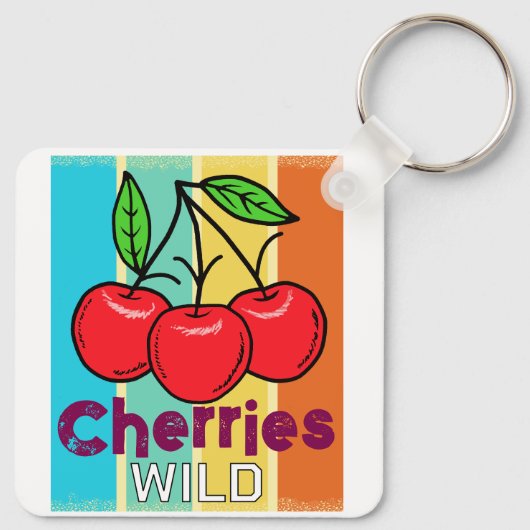 さくらんぼ キーホルダー (裏面)