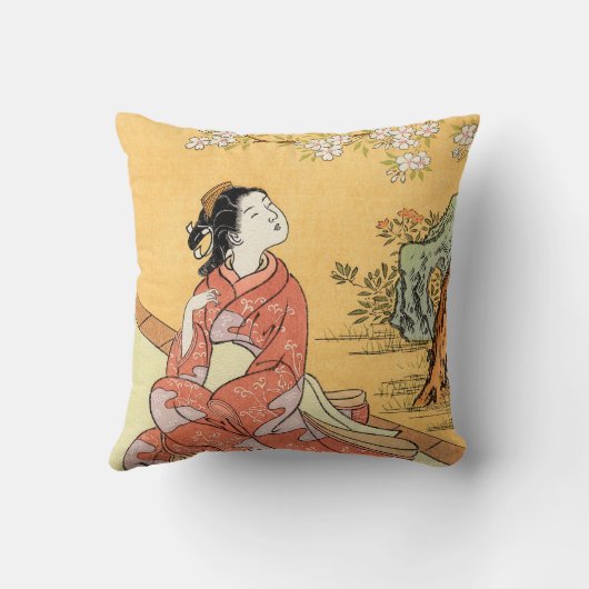 さくらんぼ クッション (裏面)