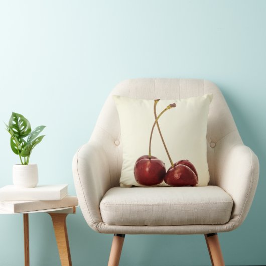 さくらんぼ クッション (椅子)