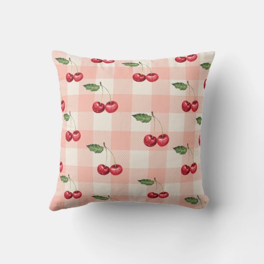 さくらんぼ クッション (裏面)