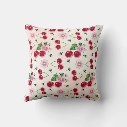 さくらんぼ クッション (裏面)