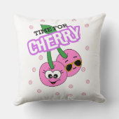 さくらんぼ クッション (裏面)