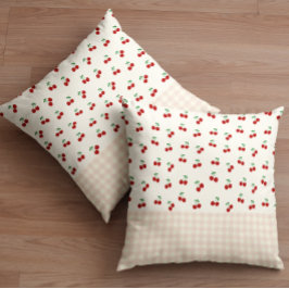 さくらんぼ クッション