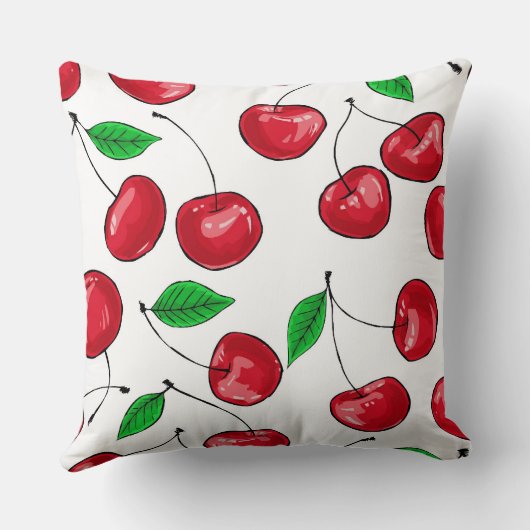 さくらんぼ クッション (裏面)