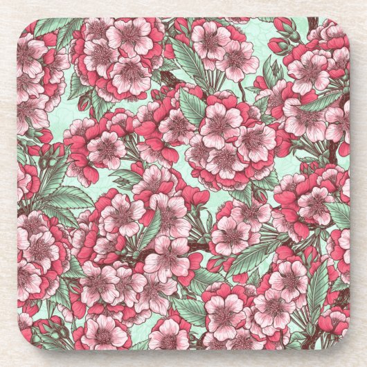 さくらんぼ コースター (正面)