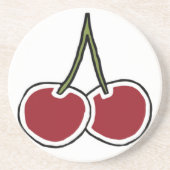 さくらんぼ コースター (正面)