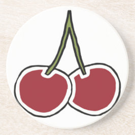 さくらんぼ コースター