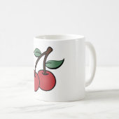 さくらんぼ コーヒーマグカップ (正面右)