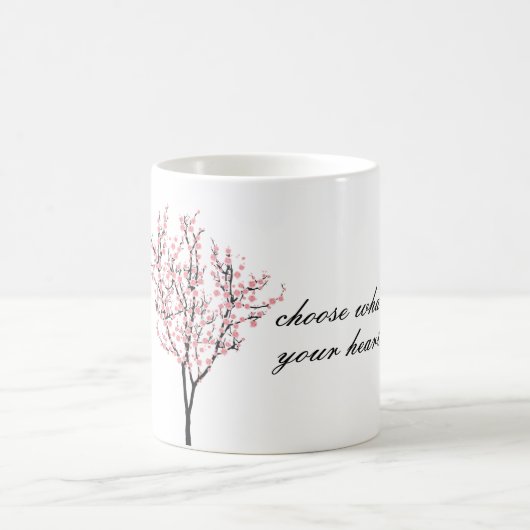 さくらんぼ コーヒーマグカップ (中央)