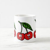 さくらんぼ コーヒーマグカップ (中央)