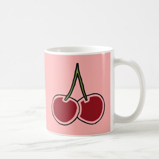 さくらんぼ コーヒーマグカップ (右)
