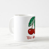 さくらんぼ コーヒーマグカップ (正面左)