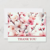 さくらんぼ サンキューカード (正面)