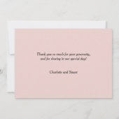 さくらんぼ サンキューカード (裏面)