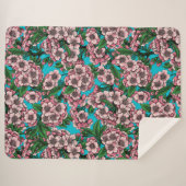 さくらんぼ シェルパブランケット (正面(横))