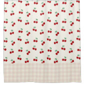 さくらんぼ シャワーカーテン (正面)