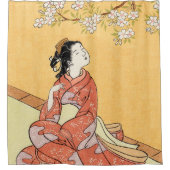 さくらんぼ シャワーカーテン (正面)