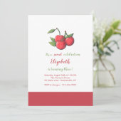 さくらんぼ スイート セレブレーション 招待状 (スタンド正面)