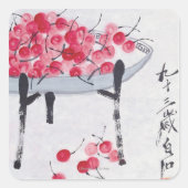 さくらんぼ スクエアシール (正面)