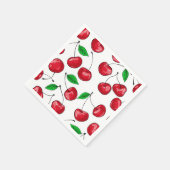 さくらんぼ スタンダードカクテルナプキン (角)