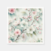 さくらんぼ スタンダードカクテルナプキン (正面)