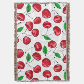 さくらんぼ スローブランケット (正面縦)