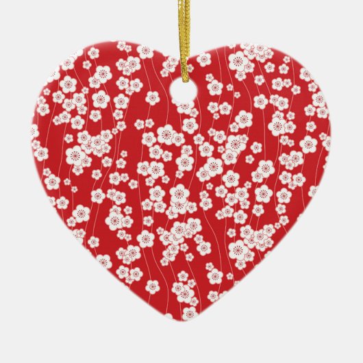 さくらんぼ セラミックオーナメント (正面)