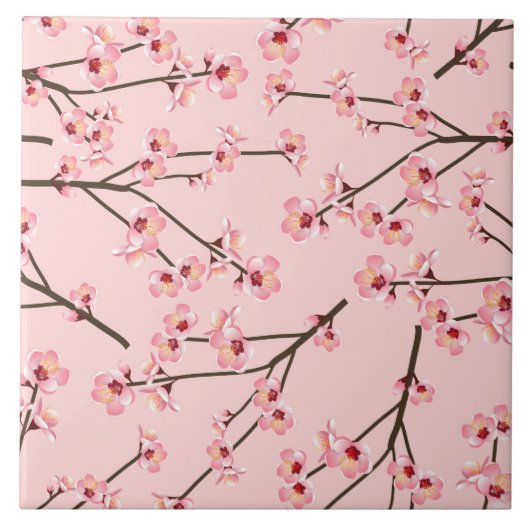 さくらんぼ タイル (正面)