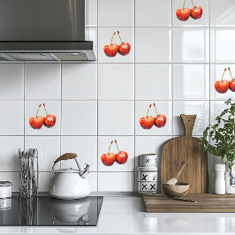 さくらんぼ タイル