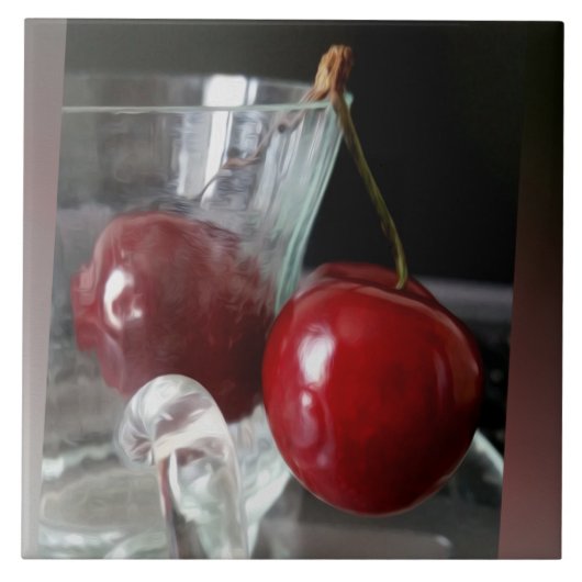 さくらんぼ タイル (正面)