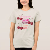 さくらんぼ トライブレンドＴシャツ (正面)