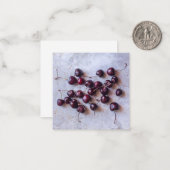 さくらんぼ ノートカード (正面/裏面インサイチュ)