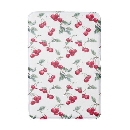 さくらんぼ バスマット (正面縦)