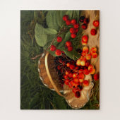 さくらんぼ、バージニア・グランベリー ジグソーパズル (縦)