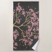 さくらんぼ ビーチタオル (正面)