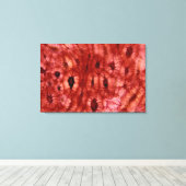 さくらんぼ・ピットからの細胞間切断 キャンバスプリント (インサイチュ (ウッドフロア))