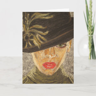 "さくらんぼ"ファインアートグリーティングカード カード