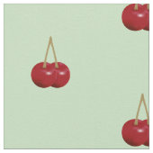 さくらんぼ ファブリック (クローズアップ)